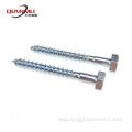 Electro Galvanized Wood Screw DIN571 good quality and